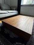 Mass Wide soffbord - walnut