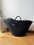 Tulip shoulder bag large black