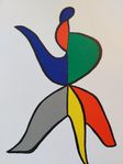 Alxeander CALDER Originallitografi "Stabile VI", 1963