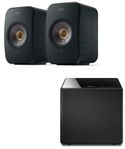 KEF LSX II + KEF Kube 8b