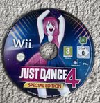 Nintendo Wii just Dance 4 special edition spel 