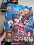 Artbook med alla trails of cold steel spelen. 