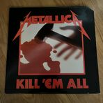 Metallica - Kill em all - Megaforce silver label - 2a press 