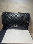 Chanel 2.55 Reissue Double Flap Black Leather