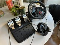 Logitech G29 ratt & pedal + växel