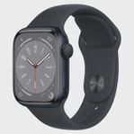 Apple Watch Series 8 (GPS) 45 mm – Aluminiumboett , Oanvä