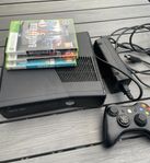 Xbox 360S med tillbehör och spel