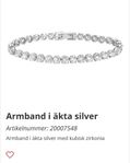 Oanvänd armband i silver från Albrekts guld