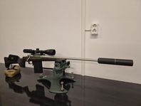 Remington 700 .338 Win Mag, Ljuddämpare, KKC-kolv