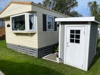 Villavagn på Trellebystrands camping i Lysekil (plats C10)