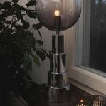 Bordslampa - krom/silver