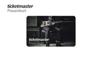 Ticketmaster presentkort  1000kr