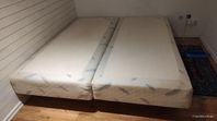 sultan latex medium (Ikea) 2 beds 90x200 each 