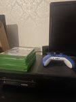 Xbox one 1tb + 5 spel