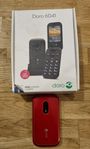 Mobiltelefon Doro 6041 - Röd