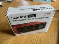 Focusrite Scarlet Solo 3rd gen