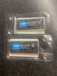 Crucial 32G RAM minne (16x2)