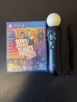 PS4 JUST DANCE 2020 (NYTT) + MOVE  KONTROLL I JÄTTEBRA SKIC