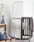 Stokke Sleepi Mini hazy grey med tillbehör