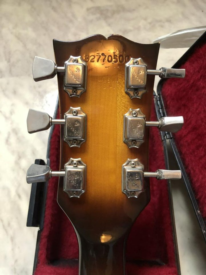 Gibson les Paul 1980, tobacco...