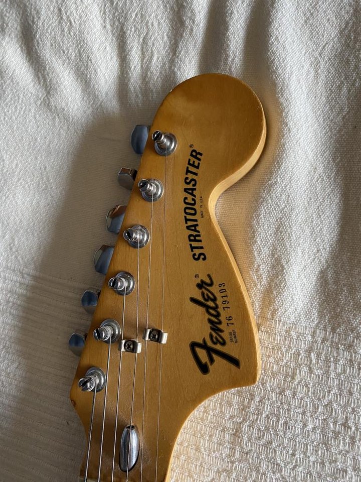 Fender Stratocaster 1976 sunb...