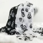 Dödskalle / Skull Scarf / Halsduk / Sjal 