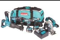 DLX 6038T verktygset Makita 6-delar