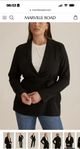 Marville Road Elena wrap blazer svart helt ny stl 40