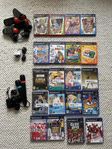 PS2 Spel-Buzz,SingStar,Eyetoy,Guitar Hero(Pris i beskrivning