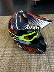 Airoh carbon Kevlar cross hjälm str S 55-56