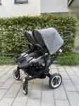 Bugaboo Donkey Duo Grey Melange barnvagn 