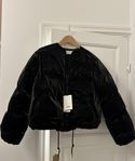 Rodebjer pillow bomber jacket XS Svart Helt NY 