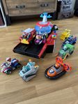 Paw patrol marint högkvarter med 8 figurer