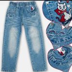 Girls jeans Pants, From 1-5 Years Years Old 