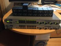 HP Switch, PoE, PLC Moduler, Pneumatikblock