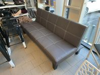 Ny Bäddsoffa mörkbrun 175 cm lång