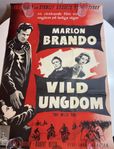 Filmaffisch ”Vild Ungdom” 1953 (Brando)