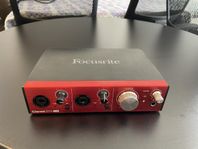 Focusrite Clarett+ 2 pre usb – Ljudkort för hemmastudio