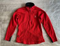 Haglöfs Polartec Red röd fleecejacka Fleece Jacka