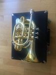 Pocket trumpet/ficktrumpet Bb Jupiter JTR710+övningssordin