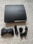 Playstation 3 Slim Konsol (Bra skick / komplett)