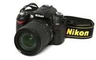 Nikon D90 med objektiv 