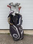 Golfbag inkl klubbor o putter