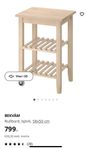 Rullbord ”Bekväm” Ikea