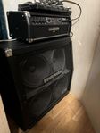 Behringer V AMPIRE LX1200H med Behringer 4x12”