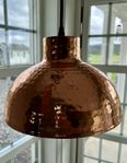 Hammered Copper Ceiling Lamp