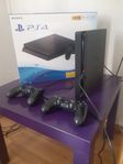 PS 4 slim, 1TB + 30 spel