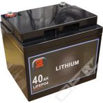 Lithium batteri 12v 40ah SBL