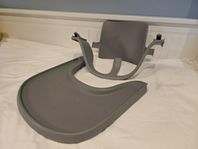 Stokke tripp trapp babyset med bricka, sele och dyna 