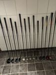 golfklubbor, drivers, fairwaywoods, hybrid 